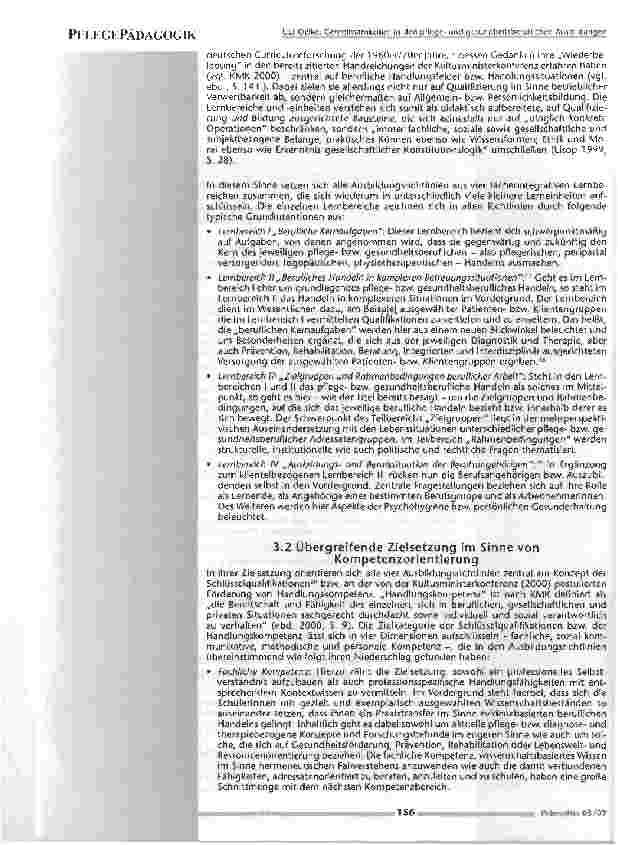 Vorschauseite 5: Gemeinsamkeiten in den pflege und gesundheitsberuflichen Ausbildungen