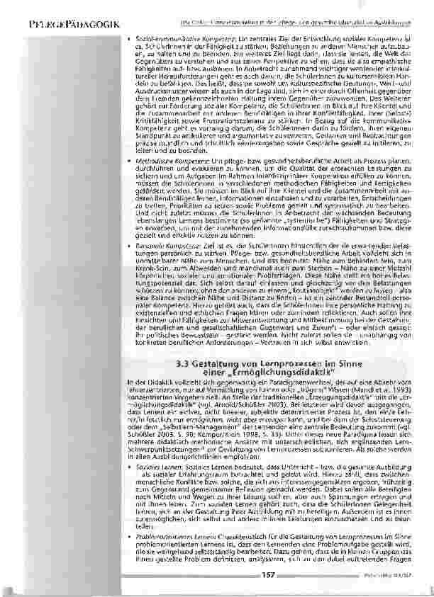 Vorschauseite 6: Gemeinsamkeiten in den pflege und gesundheitsberuflichen Ausbildungen