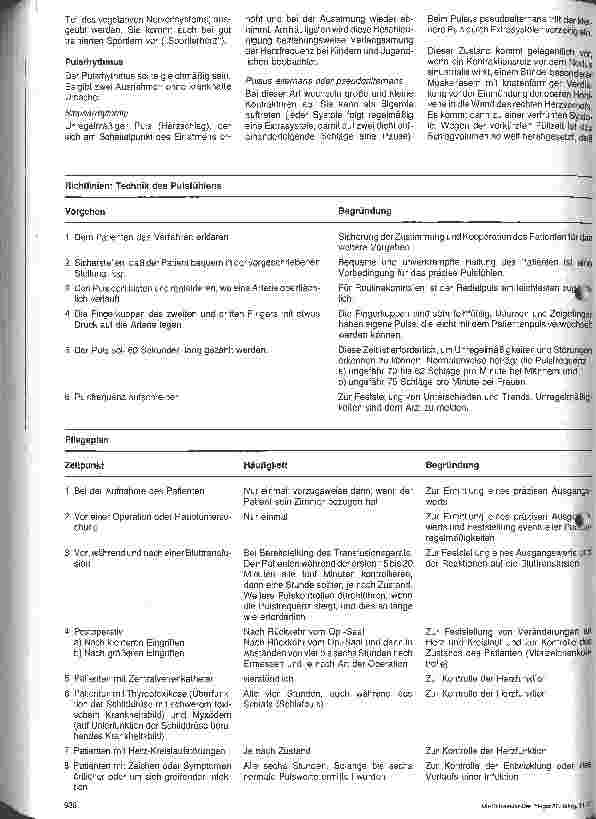 Vorschauseite 2: Stationshandbuch Klinische Krankenpflege 6. Folge: Der Puls