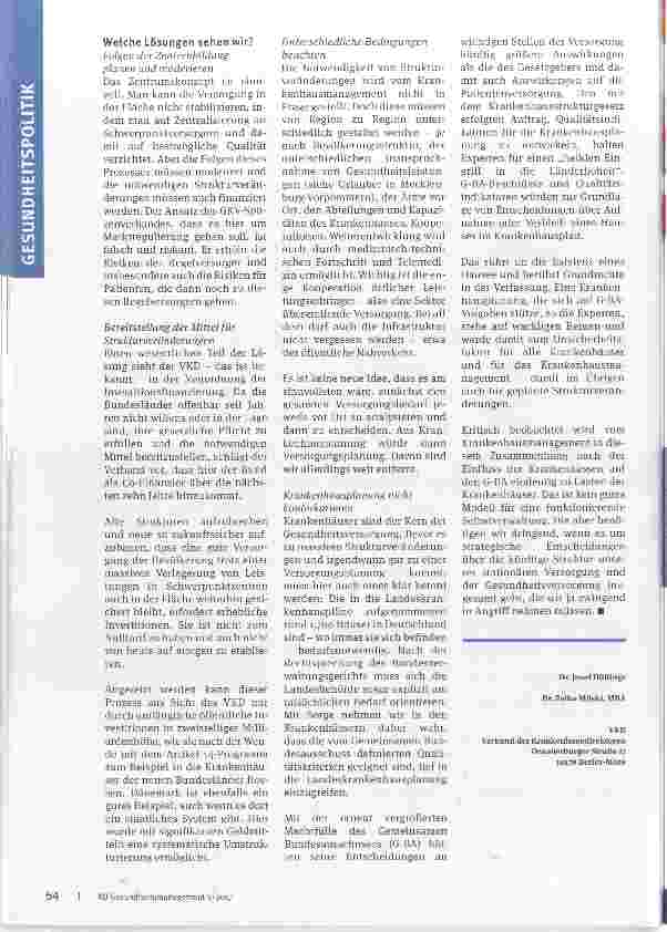 Vorschauseite 3: Schließungsdebatten vernebeln den Blick