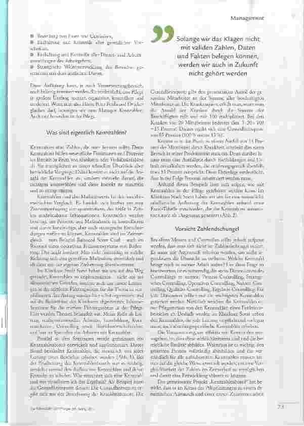 Vorschauseite 2: Managen nach Zahlen