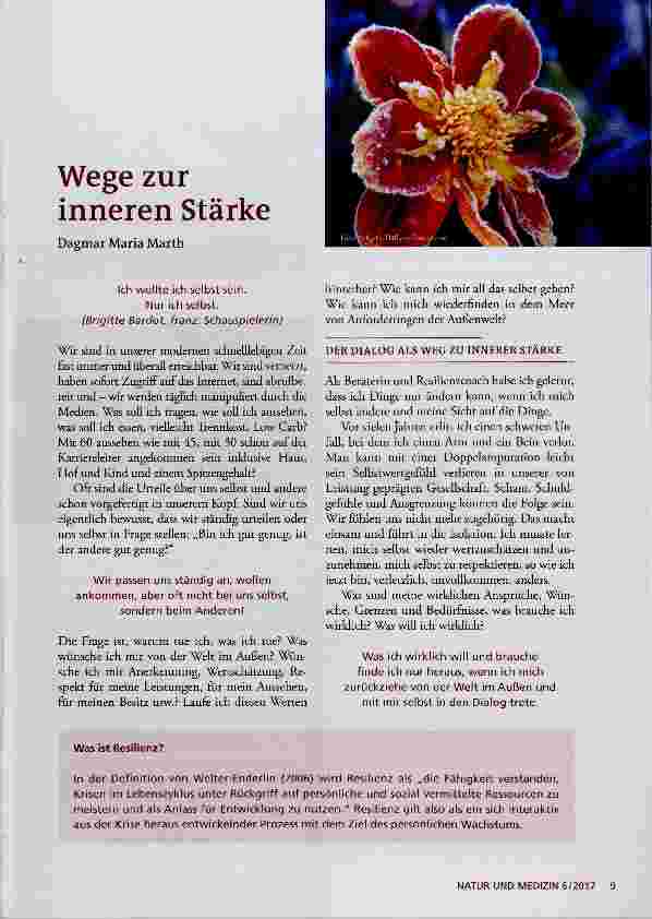 Vorschauseite 1: Wege zur inneren Stärke