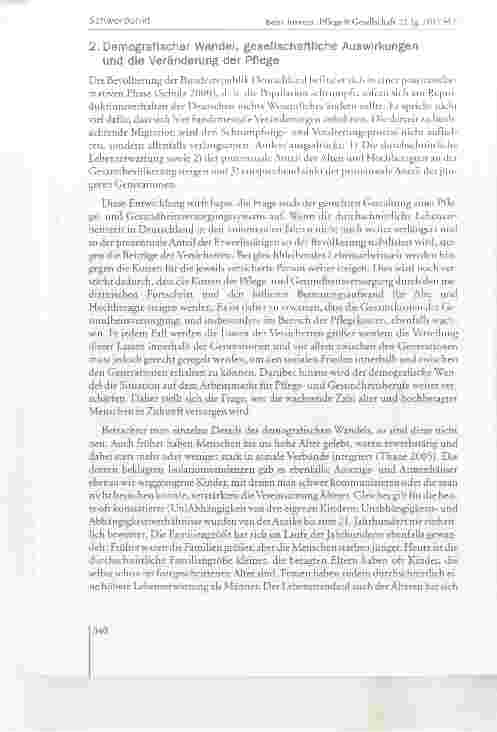 Vorschauseite 3: Demografie, Technik, Ethik: Methoden der normativen Gestaltung technisch gestützter Pflege