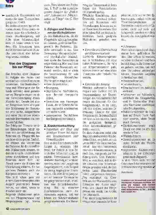 Vorschauseite 5: Thrombosen und Embolien Die Venen