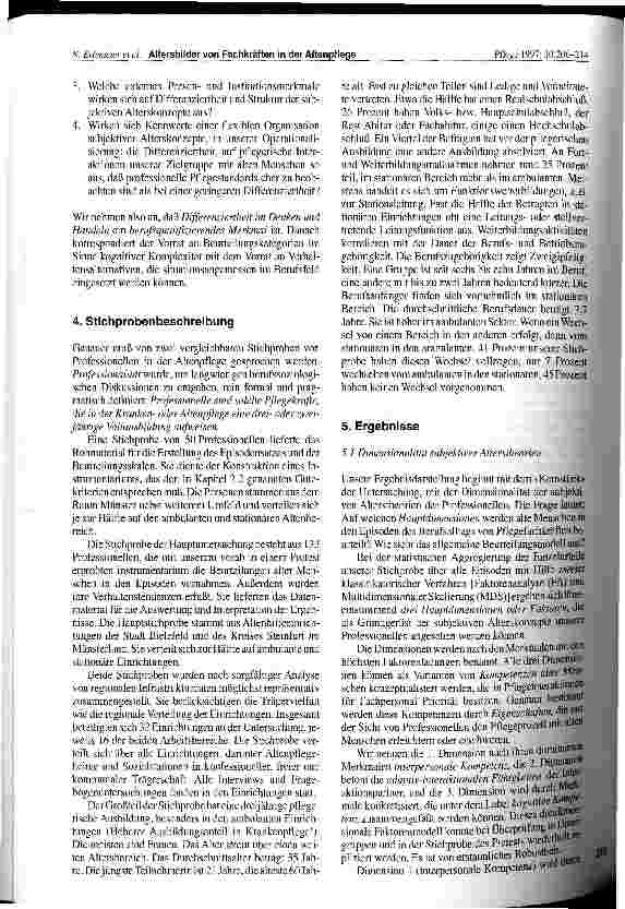 Vorschauseite 5: Altersbilder von Fachkräften in der Altenpflege
