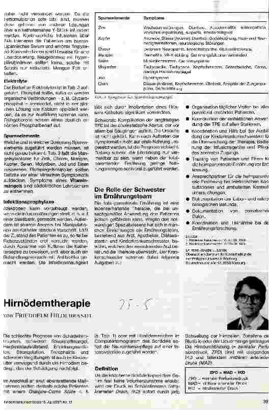 Vorschauseite 2: Langzeitparenterale Ernährung