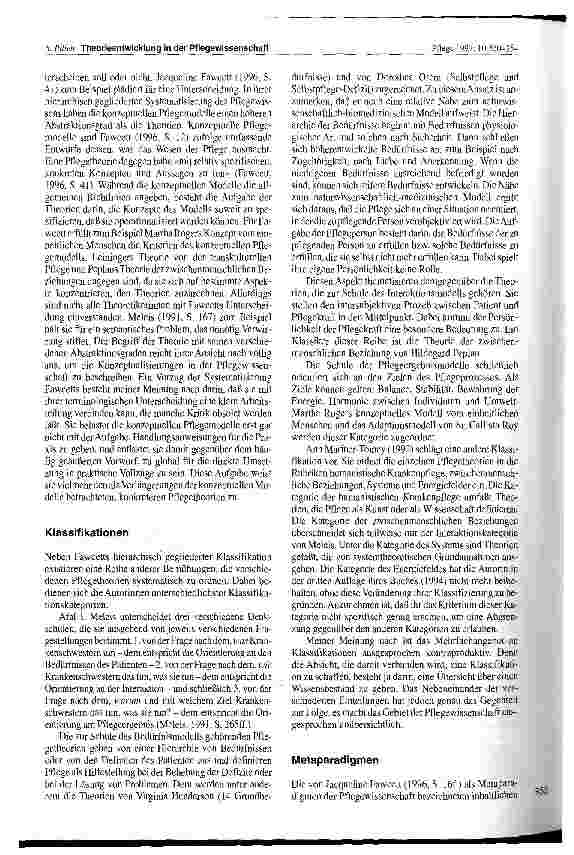Vorschauseite 3: Theorieentwicklung in der Pflegewissenschaft