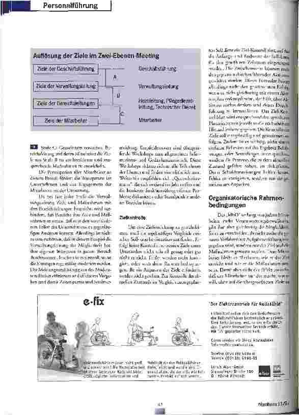 Vorschauseite 3: Ziele stecken - Wege finden
