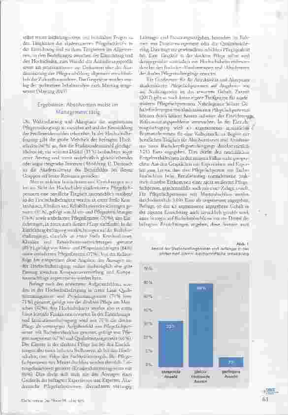 Vorschauseite 2: Pflegestudium - und dann?