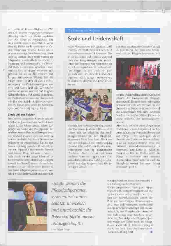 Vorschauseite 2: «Es ist unglaublich, wie manche Probleme weltweit ähnlich sind»