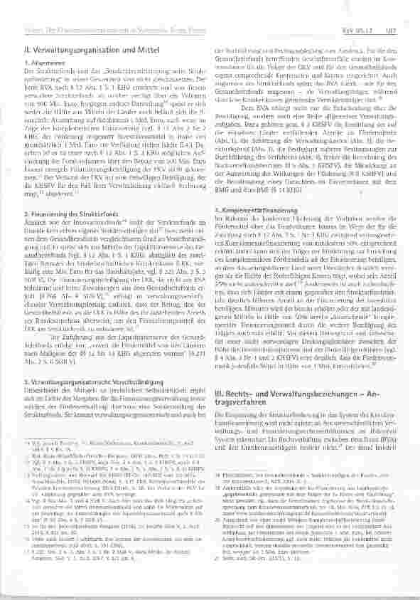 Vorschauseite 2: Der Krankenhausstrukturfonds in Systematik, Recht und Praxis