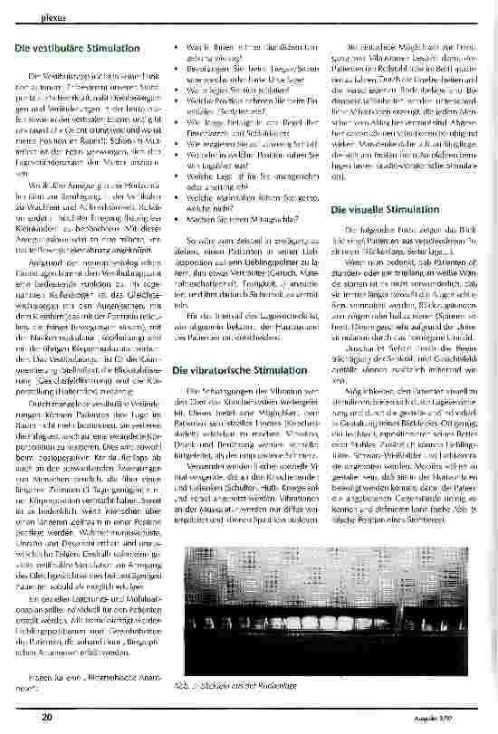 Vorschauseite 3: Basale Stimulation: Die Bedeutung der Lagerung für einen kranken Menschen