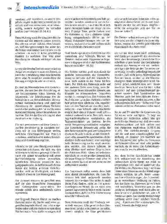 Vorschauseite 4: Der Patient auf der Intensivstation Gestaltung und Einrichtung