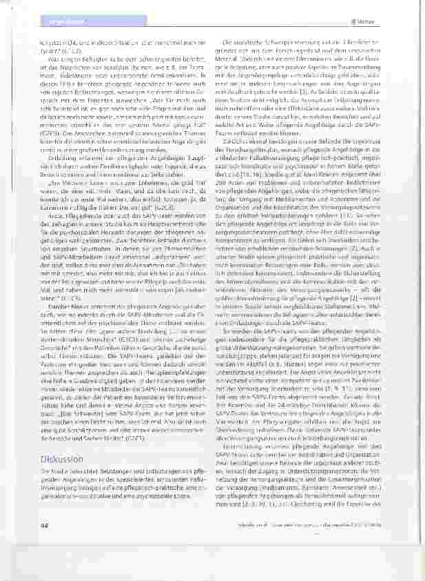 Vorschauseite 5: Pflegende Angehörige in der spezialisierten ambulanten Palliativversorgung