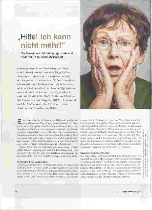 Vorschauseite 1: Hilfe! Ich kann nicht mehr!