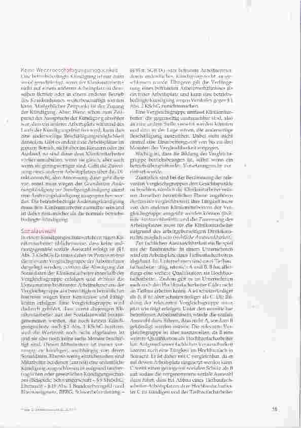 Vorschauseite 2: Die richtige betriebsbedingte Kündigung