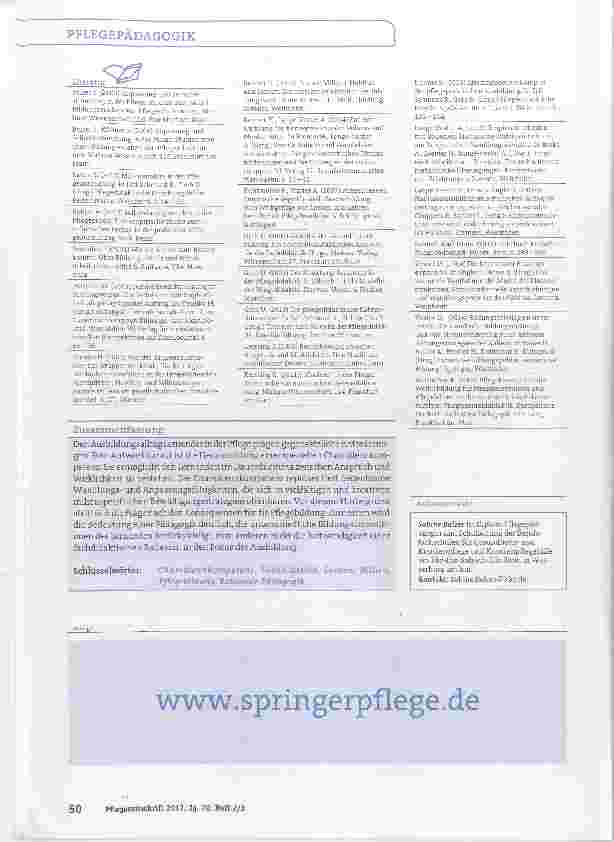 Vorschauseite 3: Zwischen Schule und Station