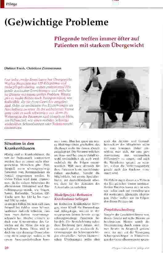 Vorschauseite 1: (Ge)wichtige Probleme