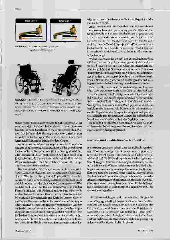 Vorschauseite 3: Optimale Rollstuhlversorgung von Pflegeheimbewohnern eine Aufgabe für das ganze Team