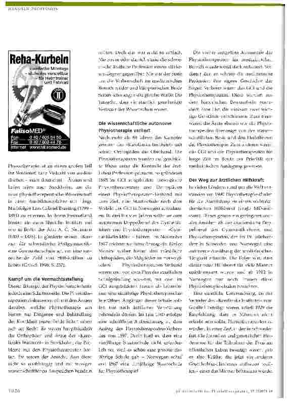 Vorschauseite 2: Wissenschaftlicher Männerberuf