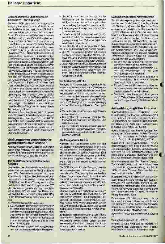 Vorschauseite 3: Die extrakorporale Befruchtung