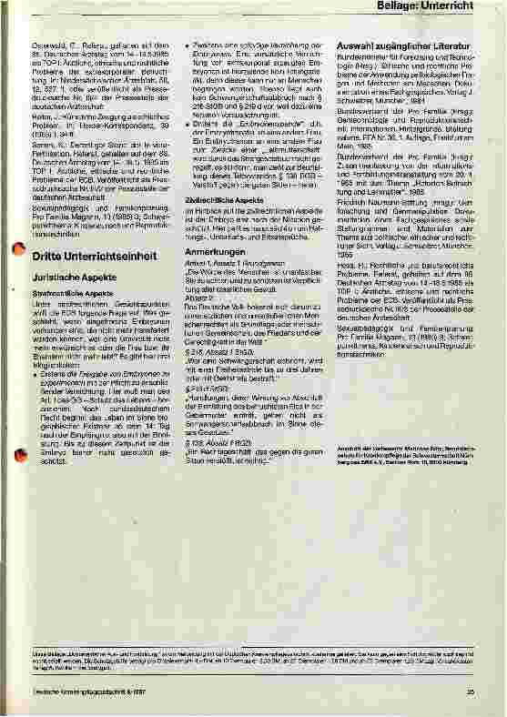 Vorschauseite 4: Die extrakorporale Befruchtung