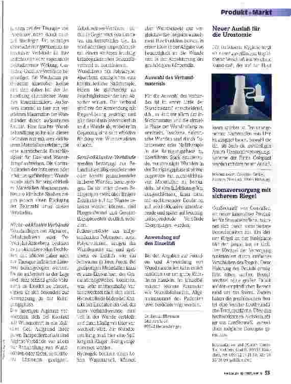 Vorschauseite 2: Wundversorgung in der Pflege 6. Teil Wundverbände zur Behandlung chronischer Wunden