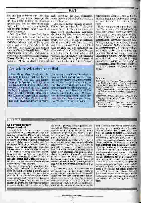 Vorschauseite 5: Symbiose - Bindung - Beziehung Die Entwicklung der Selbständigkeit des Kindes im ersten und zweiten Lebensjahr