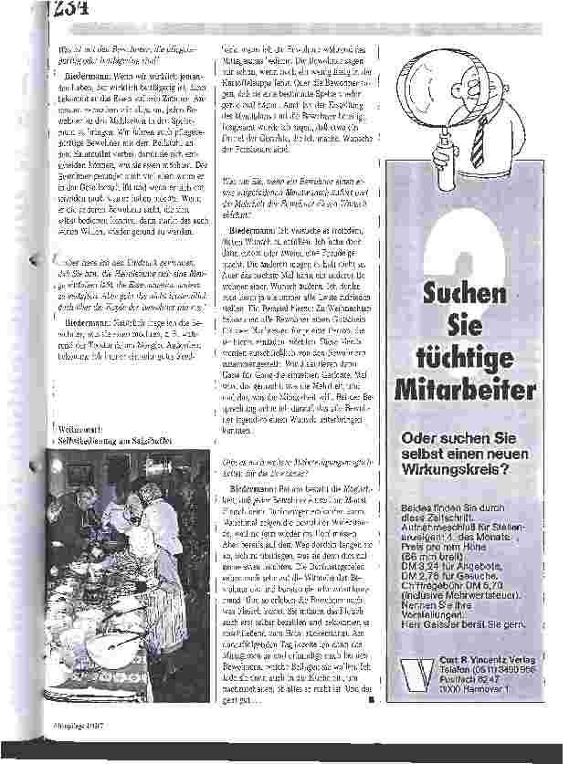Vorschauseite 2: Das Essen als soziales Ereignis (Interview)