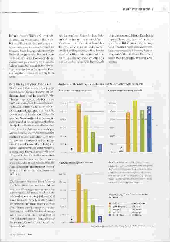 Vorschauseite 2: Big Data in der Notaufnahme
