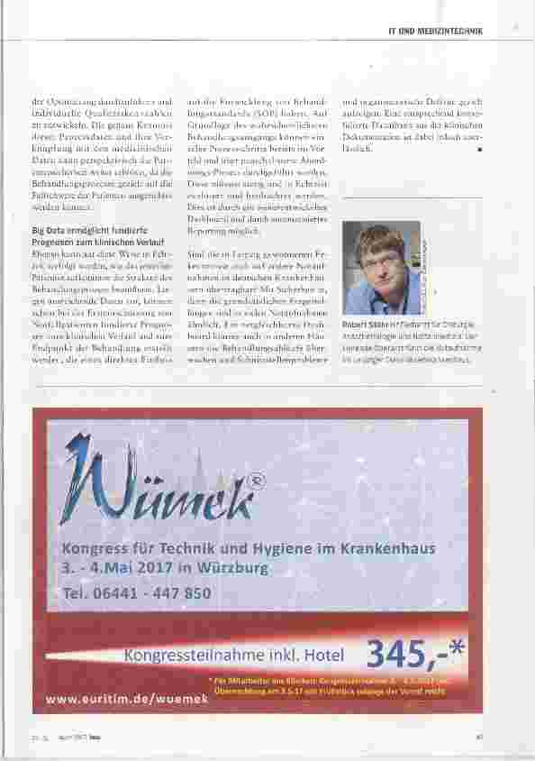 Vorschauseite 4: Big Data in der Notaufnahme