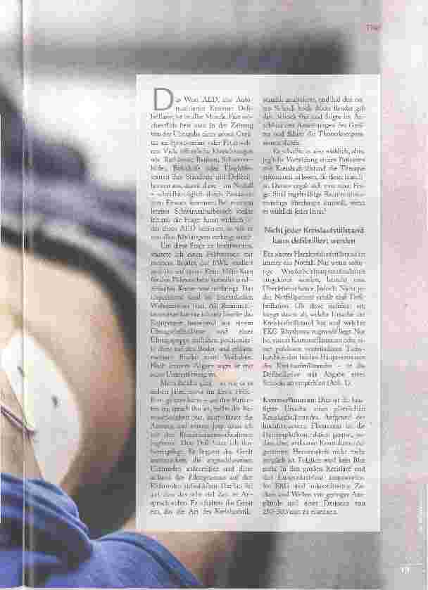 Vorschauseite 2: Keine Angst vor dem Defi