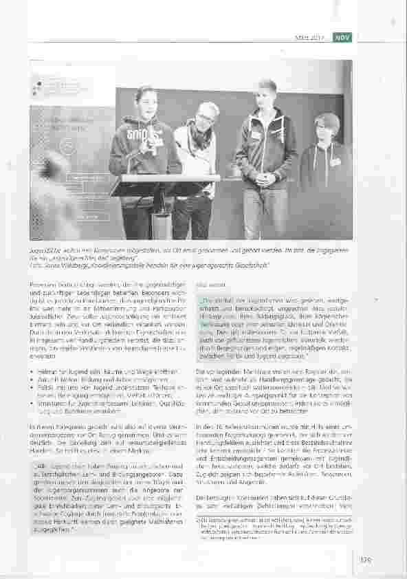 Vorschauseite 3: Der bundesweite Prozess „Jugendge-rechte Kommunen 2015-2018