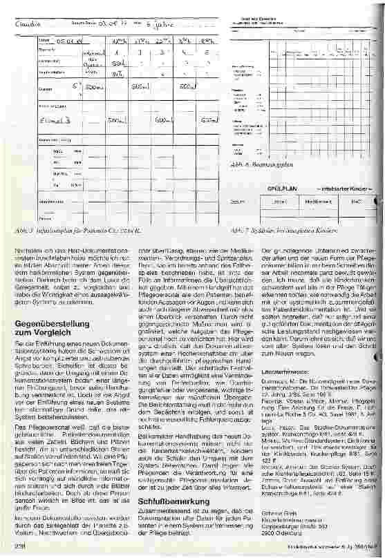Vorschauseite 5: Pflegedokumentation in der Kinderkrankenpflege