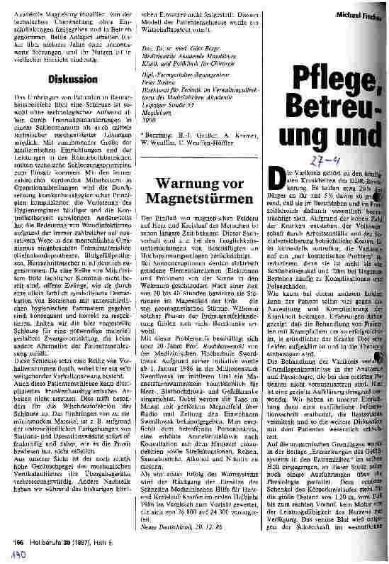 Vorschauseite 3: Modell einer Patientenschleuse - Einsatz in Operationsabteilungen