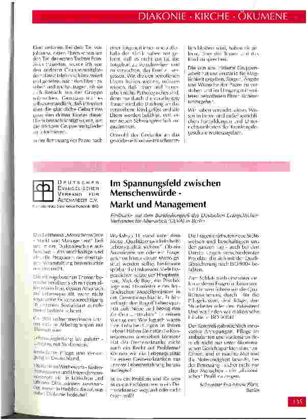 Vorschauseite 6: Der Strohhalm, an dem ich mich festhalten konnte Bericht über die Betreuung von Paaren während und nach einer Totgeburt im Evangelischen Krankenhaus Düsseldorf