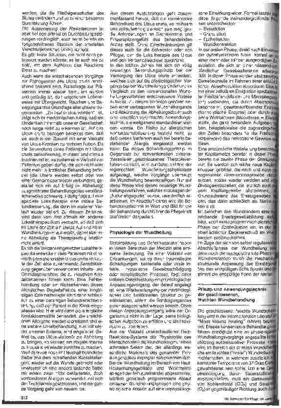 Vorschauseite 2: Ulcus cruris: geschlossene Behandlung für ein offenes Bein Eine neue und vereinfachte Behandlungskonzeption