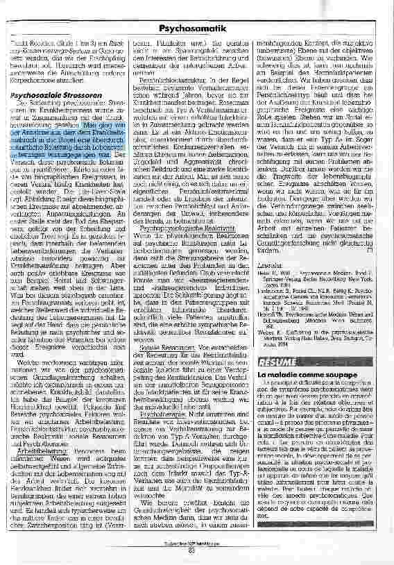 Vorschauseite 4: Die Erkrankung als Ventil Die theoretischen Grundlagen der Psychosomatik
