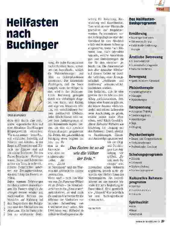 Vorschauseite 2: Heilfasten nach Buchinger