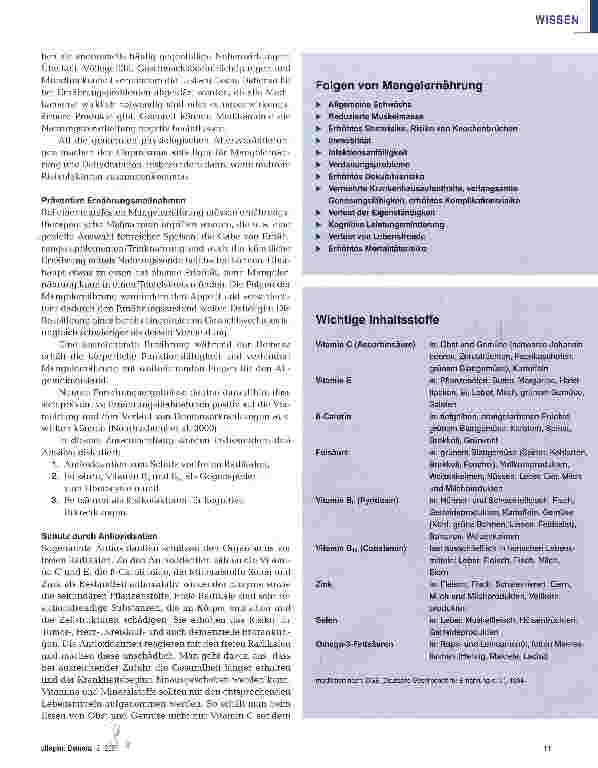 Vorschauseite 4: Essen und Trinken hält Leib und Seele zusammen