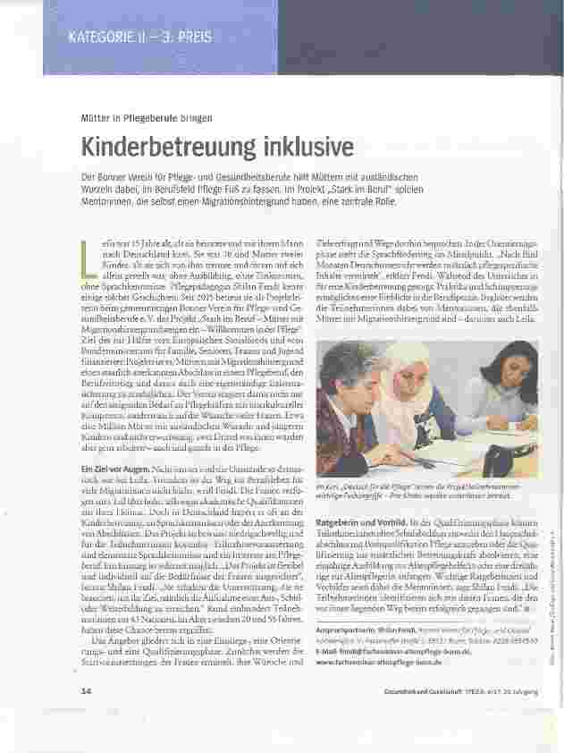 Vorschauseite 1: Kinderbetreuung inklusive