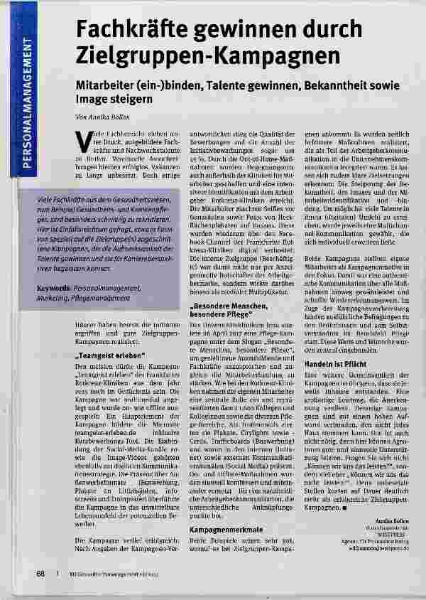 Vorschauseite 1: Fachkräfte gewinnen durch Zielgruppen-Kampagnen
