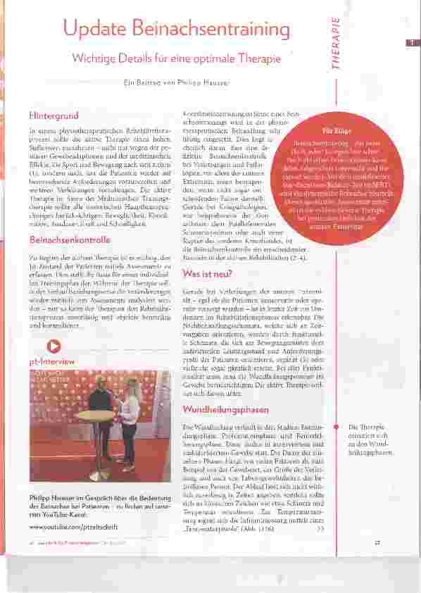 Vorschauseite 2: Update Beinachsentraining