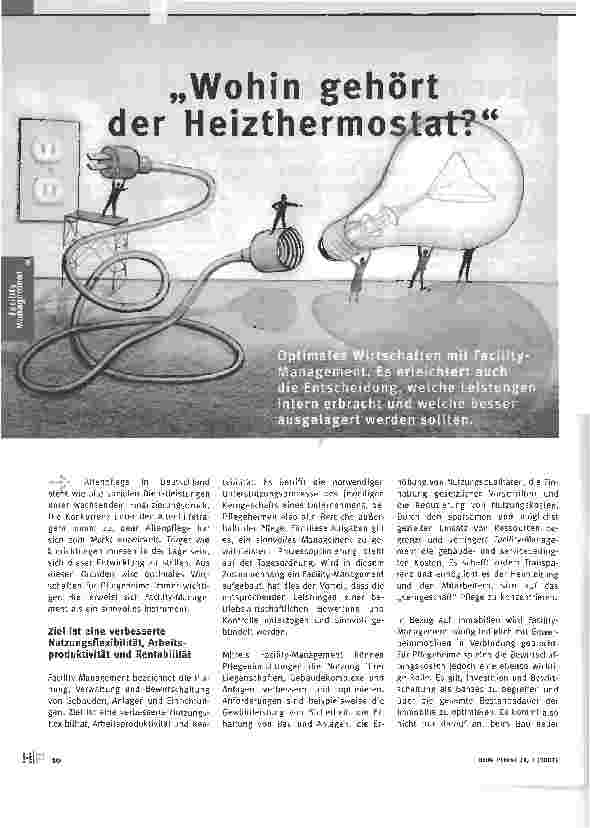 Vorschauseite 1: Wohin gehört der Heizthermostat?