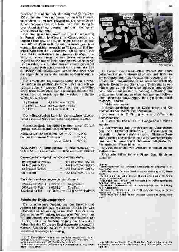 Vorschauseite 3: Ernährung und Ernährungsberatung