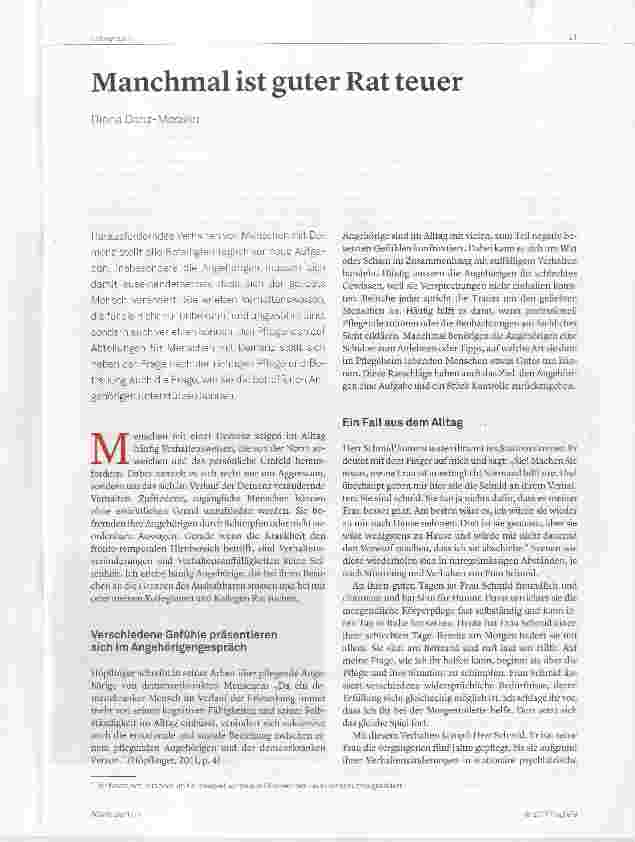 Vorschauseite 1: Manchmal ist guter Rat teuer