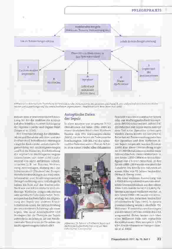 Vorschauseite 2: Sepsis - Ein lebensbedrohliches Krankheitsbild