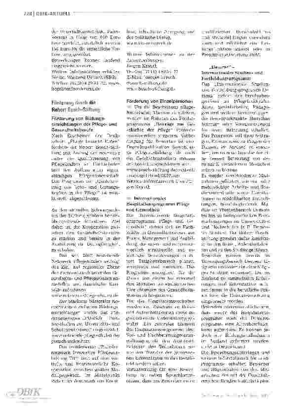 Vorschauseite 2: Stipendien und Förderprogramme