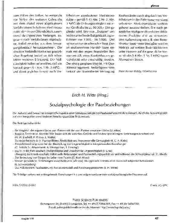 Vorschauseite 2: Das Verfallsdatum - eine rechtliche Vorgabe