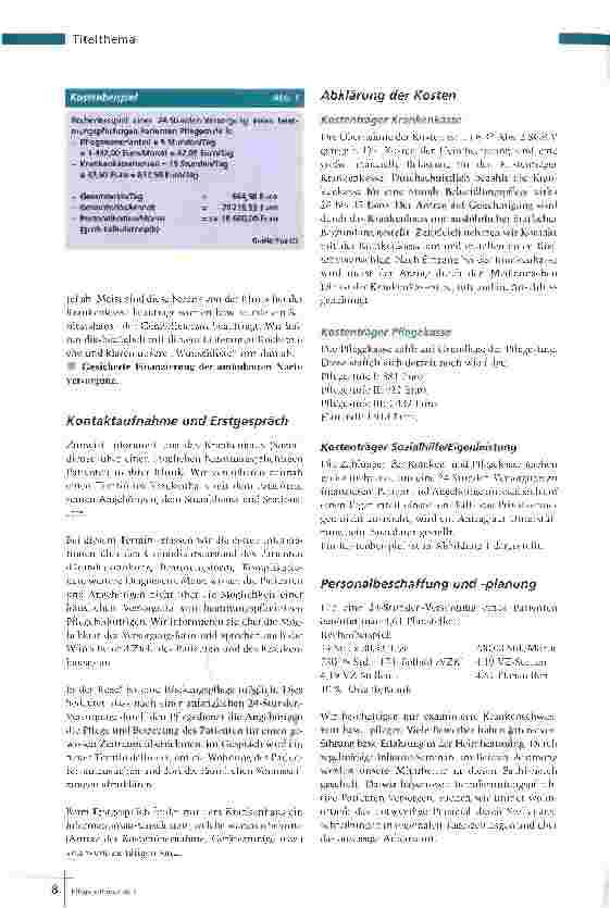 Vorschauseite 3: Von der Intensivstation nach Hause